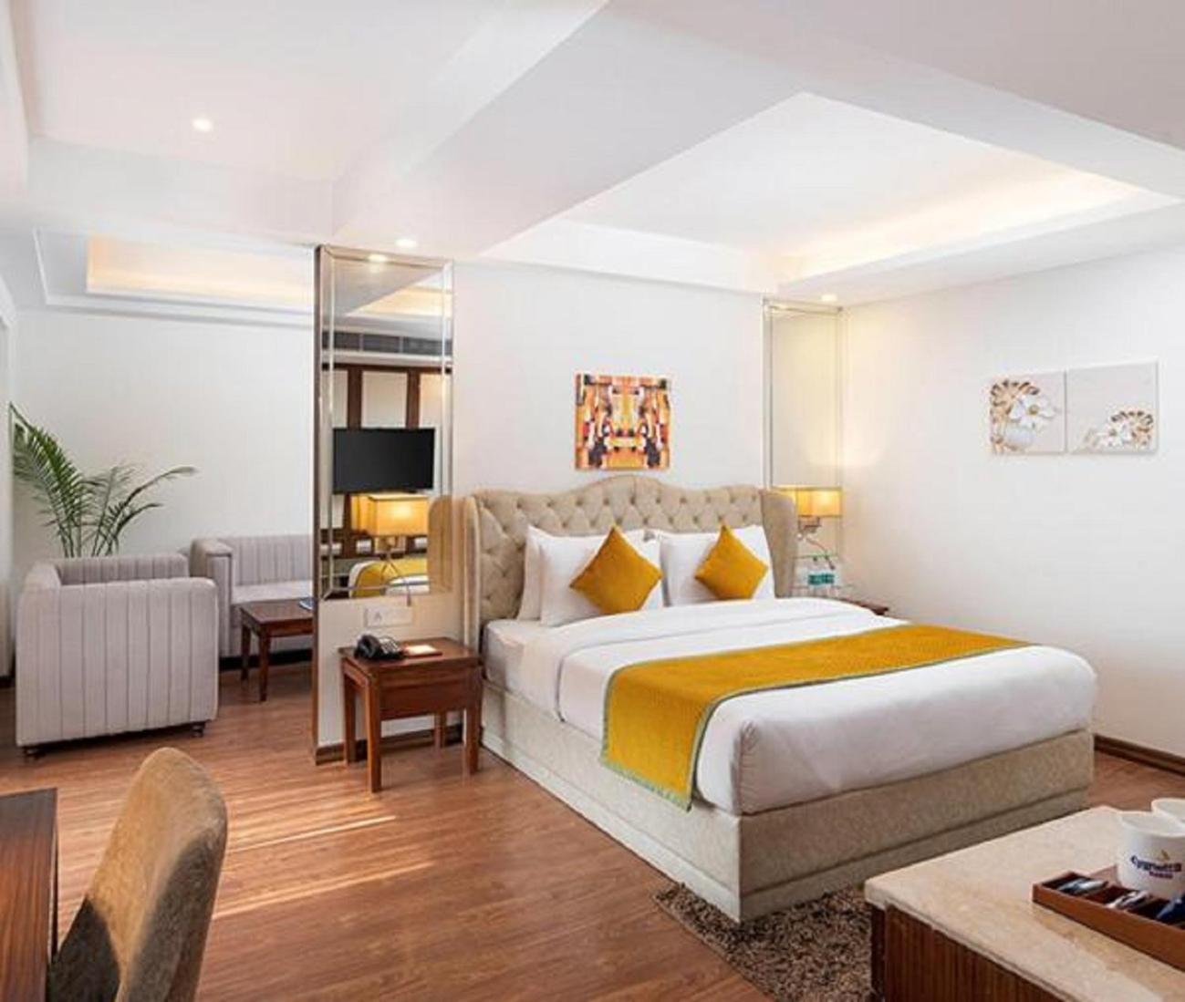 Hotel Linda Suites Near International Airport By La Casa Nueva Delhi Exterior foto